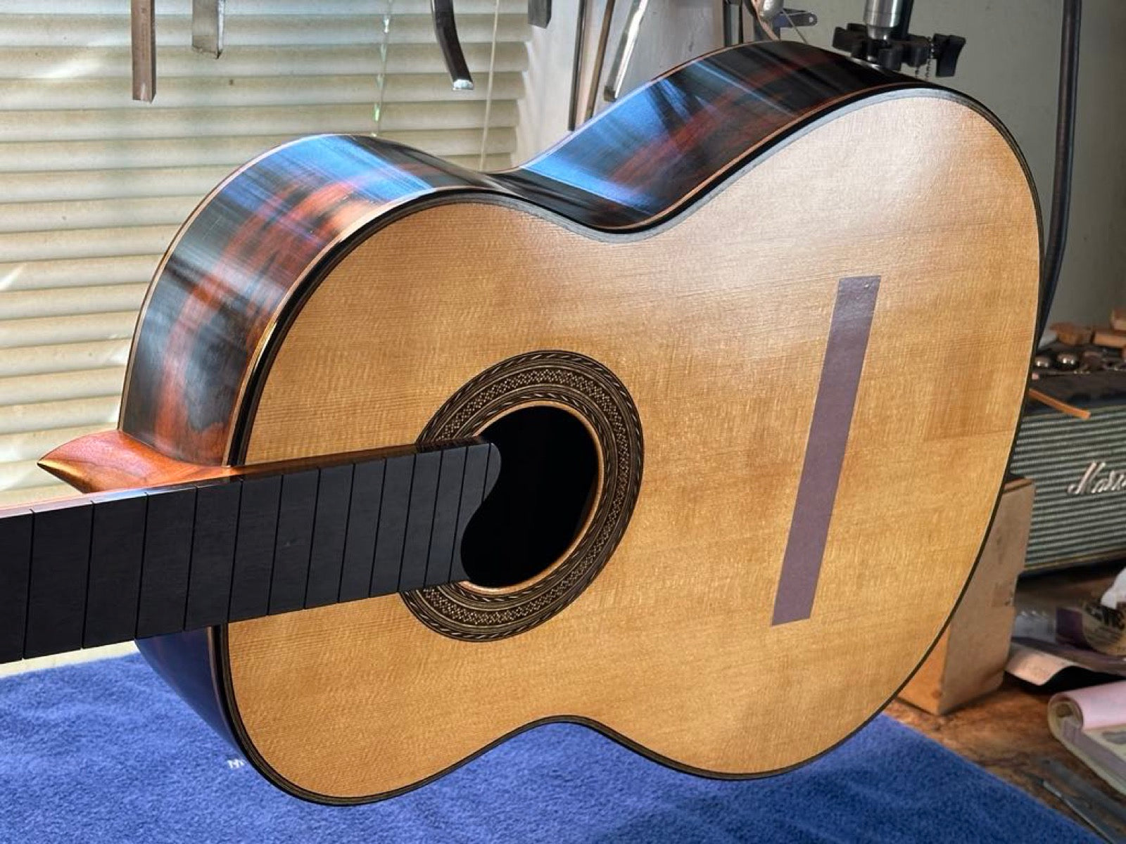 Polished, awaiting its bridge