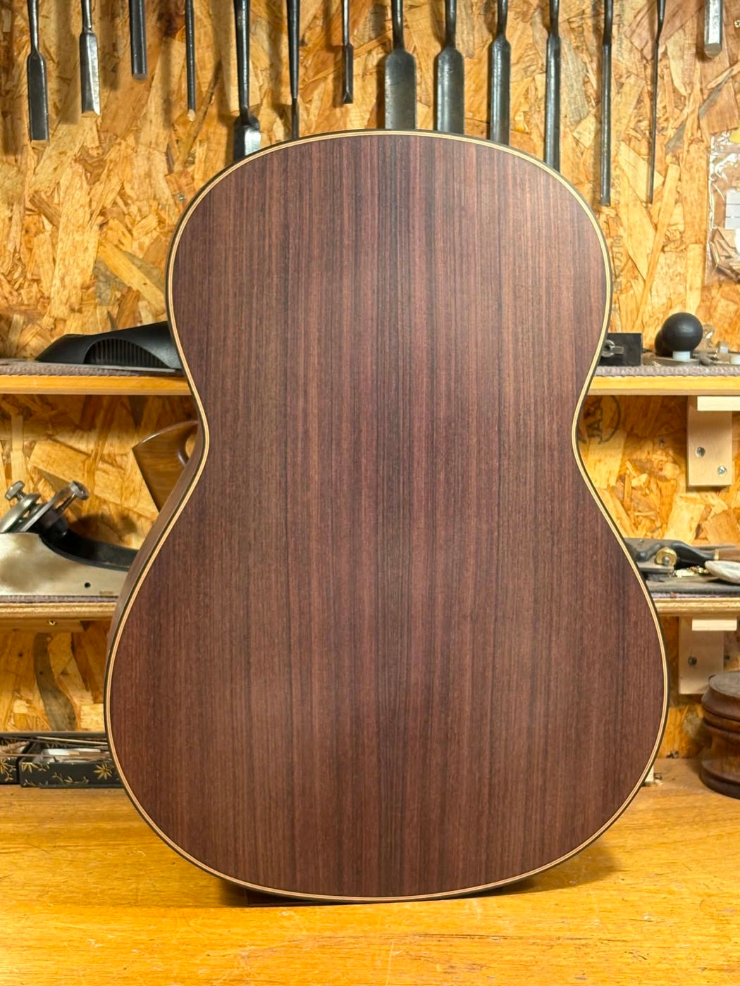 The Indian rosewood back